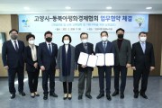 고양시－동북아평화경제협회, ‘남북교류 협력 위한 업무협약’ 체결